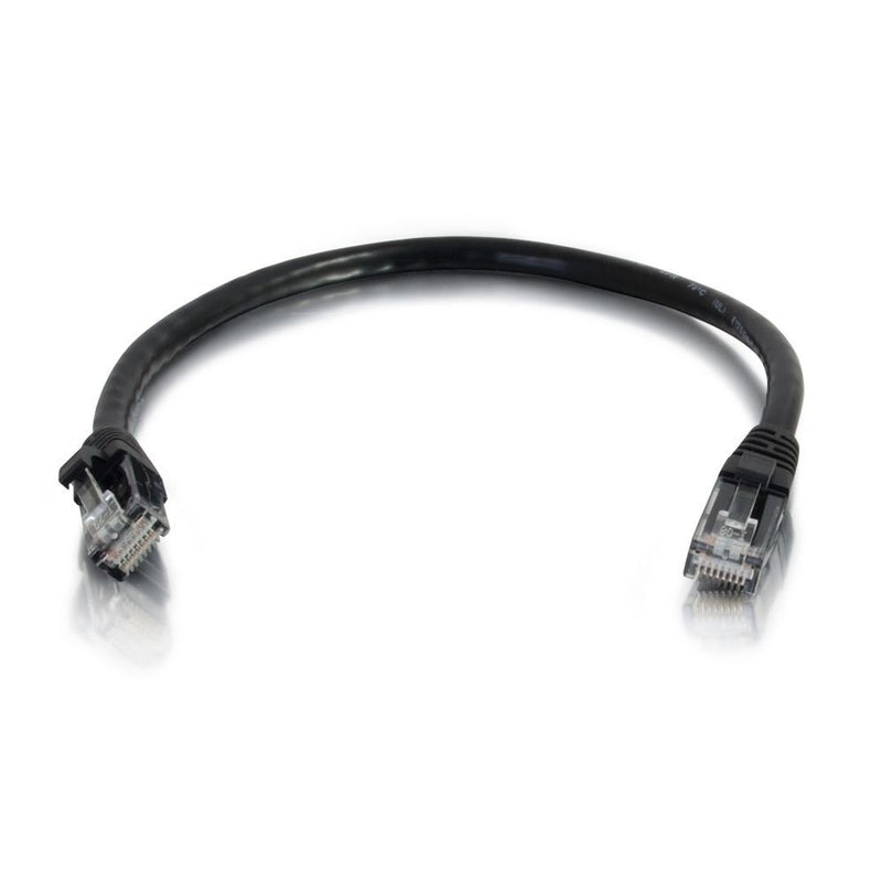 C2G/Cables to Go 15180 Cat5e Snagless Unshielded (UTP) Network Patch Cable, Black (3 Feet)