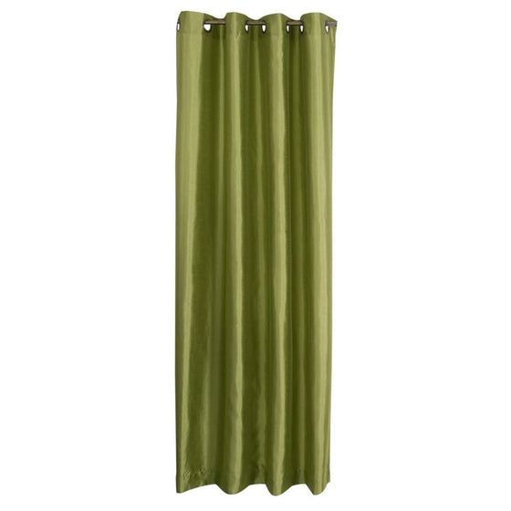 Stylemaster Tribeca 56 by 63-Inch Faux Silk Grommet Panel, Avocado