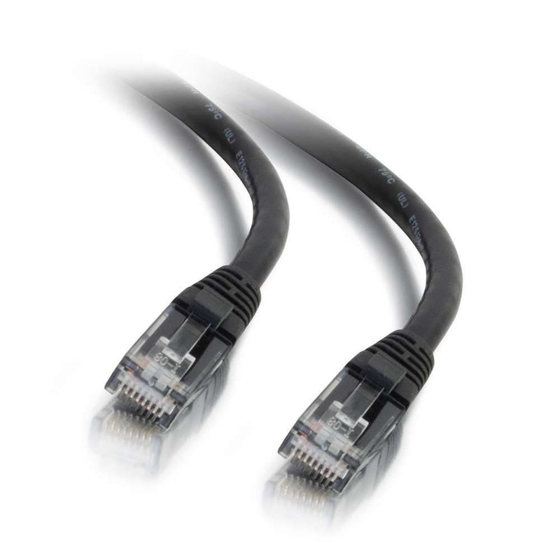 C2G/Cables to Go 27153 Cat6 Snagless Unshielded (UTP) Ethernet Network Patch Cable, Black (10 Feet, 3.04 Meters)