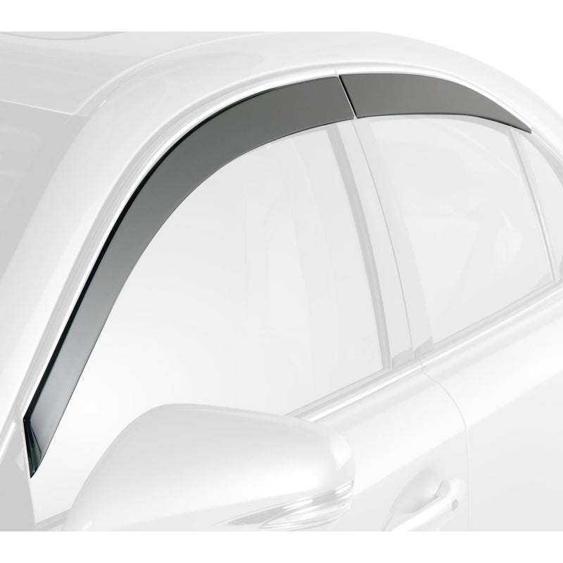 Auto Ventshade 794008 Low Profile Ventvisor Side Window Deflector with Chrome Trim, 4-Piece Set for 2006-2013 Lexus LS250, LS350