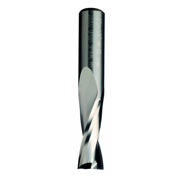 CMT 191.007.11 Solid Carbide Upcut Spiral Bit, 1/4-Inch Diameter by 2-Inch Length, 1/4-Inch Shank