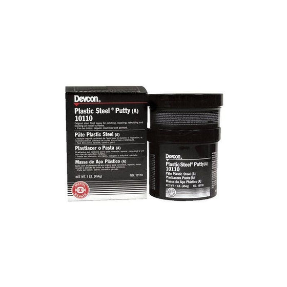 Devcon 230-10110 1lbs Plastic Steel Putty, Dark Gray Color