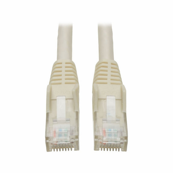 Tripp Lite Cat6 Gigabit Snagless Molded Patch Cable (RJ45 M/M) - White, 2-ft.(N201-002-WH)