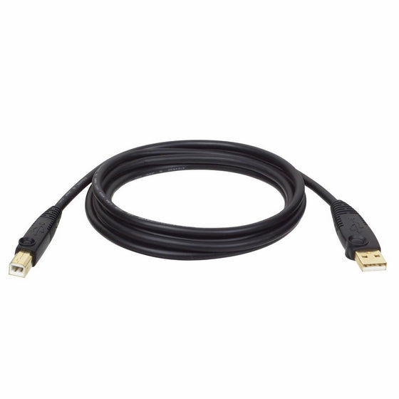 Tripp Lite USB 2.0 High-Speed Cable, Type-A to Type-B (M/M), 10-ft. (U022-010)