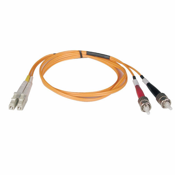 Tripp Lite Duplex Multimode 62.5/125 Fiber Patch Cable (LC/ST), 2M (6-ft.)(N318-02M)