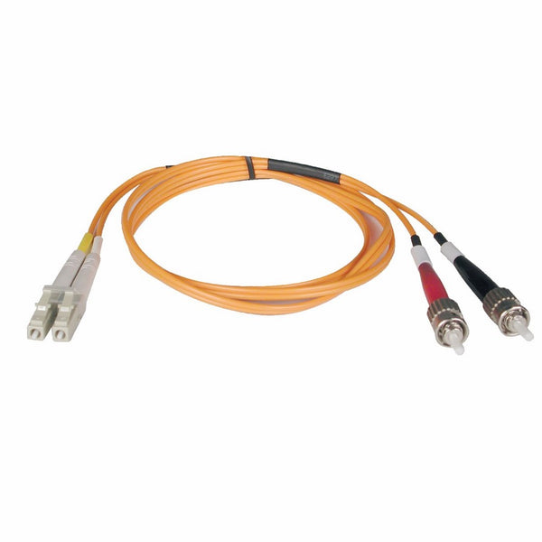 Tripp Lite Duplex Multimode 62.5/125 Fiber Patch Cable (LC/ST), 1M (3-ft.)(N318-01M)