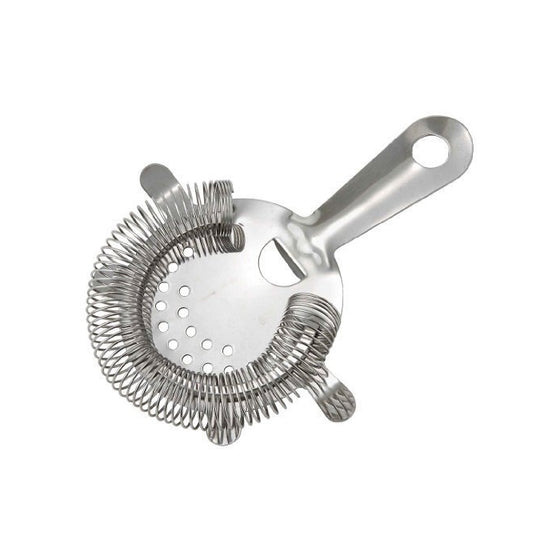 Winco Stainless Steel 4-Prong Bar Strainer Set of 3