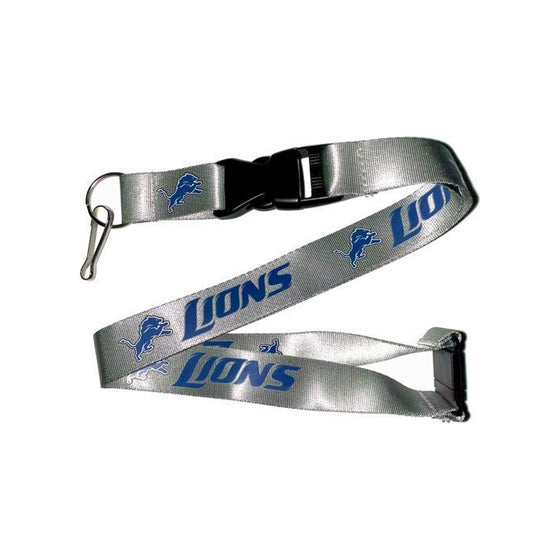 NFL Lanyard Detroit Lions with Detachable Keychain