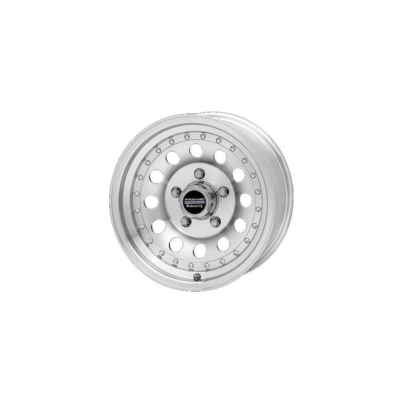 American Racing Outlaw II AR62 Machined Wheel with Clear Coat (15x8/5x5)