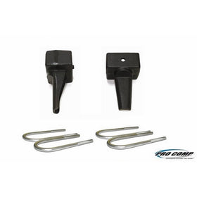 Pro Comp Suspension 58075 Block With U-Bolt Kit 1.5 in. Lift Block With U-Bolt Kit