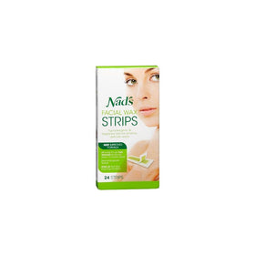 Nads Hair Removal Facial Strips 24 Count (3 Pack)