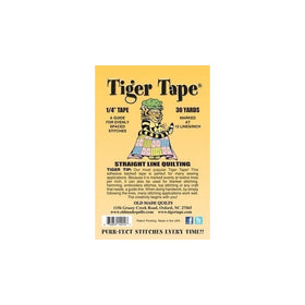 Tiger Tape 1-4 inch guide for evenly spaced stitches - 12 lines per inch