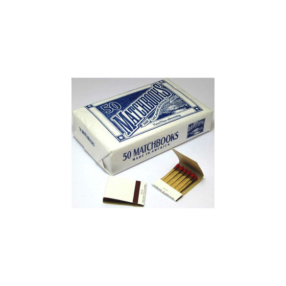 100 Plain White Matches Matchbooks for Wedding Birthday Wholesale Made in America