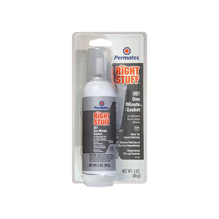 Permatex 25238 The Right Stuff Grey Gasket Maker, 3 oz.