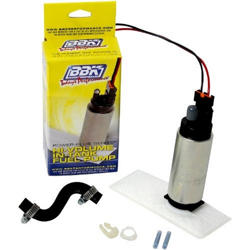 BBK 1527 155 LPH Direct Fit Replacement High Flow In-Tank Fuel Pump Kit for Ford Mustang