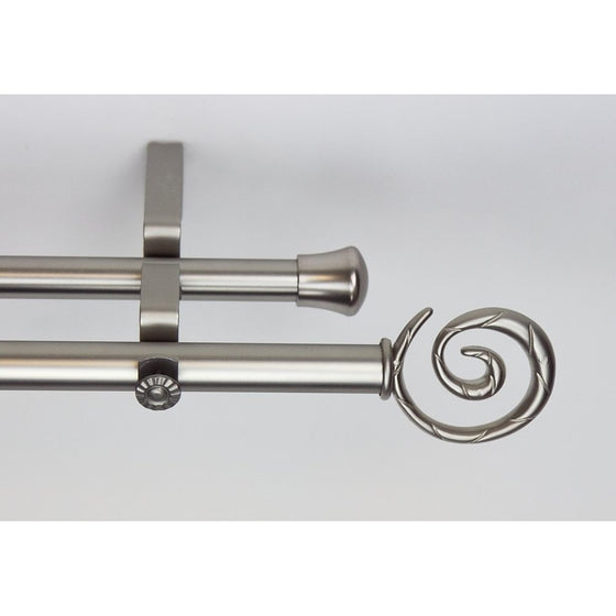 Rod Desyne Spiral Double Curtain Rod