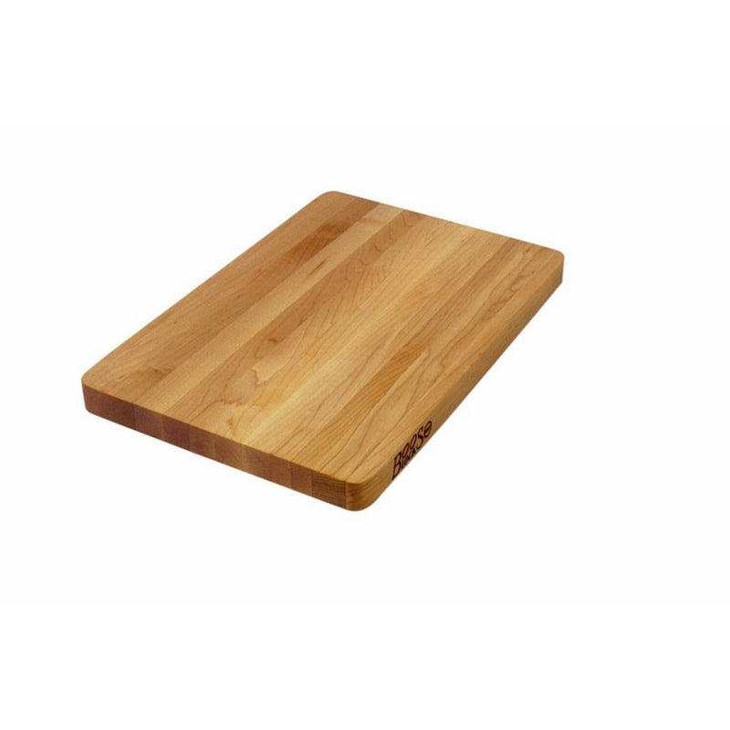 John Boos Chop-N-Slice Maple Wood Reversible Cutting Board, 18"x 12" x 1.25 Inch