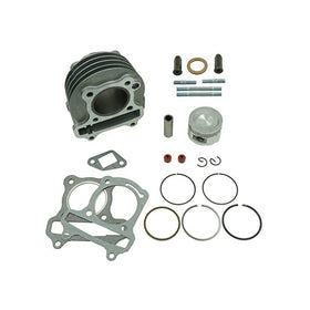 Glixal ATMT1-011 139QMB 139QMA Scooter Big Bore Cylinder Kit Rebuild Kit GY6 100cc 50mm Moped ATV Go-Kart