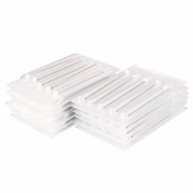 Beauty7 100PCS 18G Gauge 1mm Sterilized Surgical Steel Piercing Needles Body Ear Navel Nipple Piercing