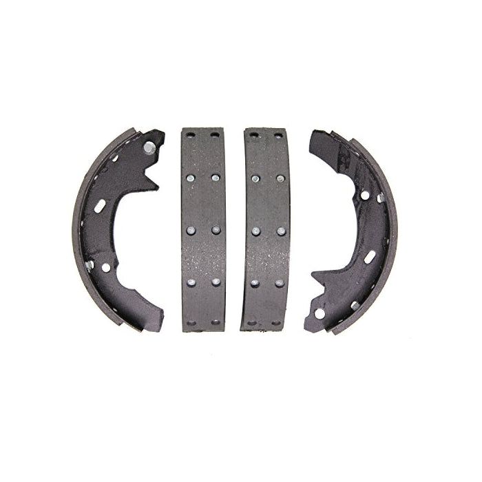 WagnerZ599AR Riveted Brake Shoe Set, Rear