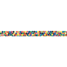 The Very Hungry Caterpillar(TM) - 3" Border Set for Bulletin Boards, Doors, Windows, Cubbies, etc. (12 strips per pack)