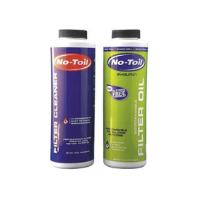 No-Toil Evo Filter Oil & Cleaner (2pk) for Motorcycles EV104