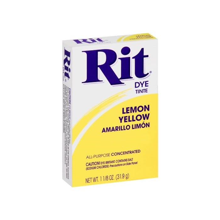 Rit All-Purpose Powder Dye, Lemon Yellow