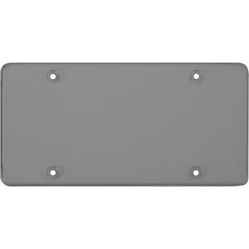 Cruiser Accessories 76200 Tuf Flat Shield License Plate Shield/Cover, Smoke