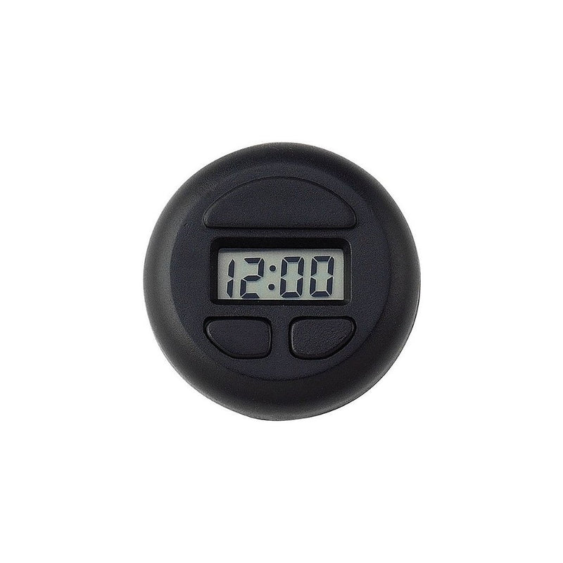 Bell Automotive 37003 Stick-On Spot Clock - Black, 1 Pack