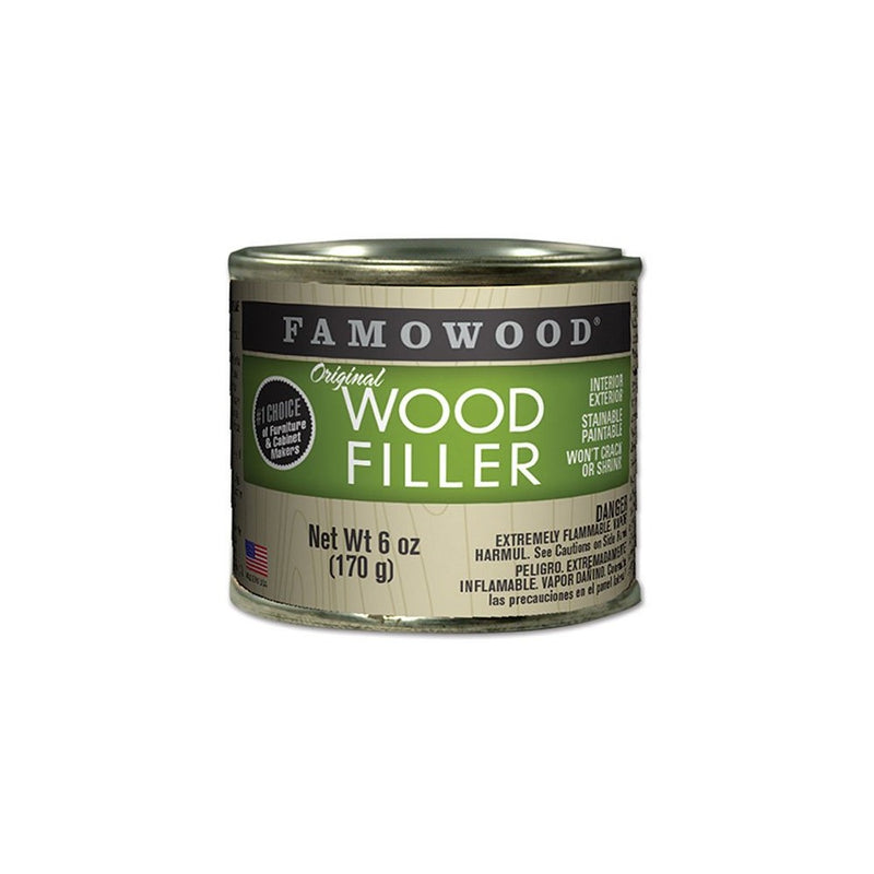 FamoWood 36141124 Original Wood Filler - 1/4 Pint, Maple
