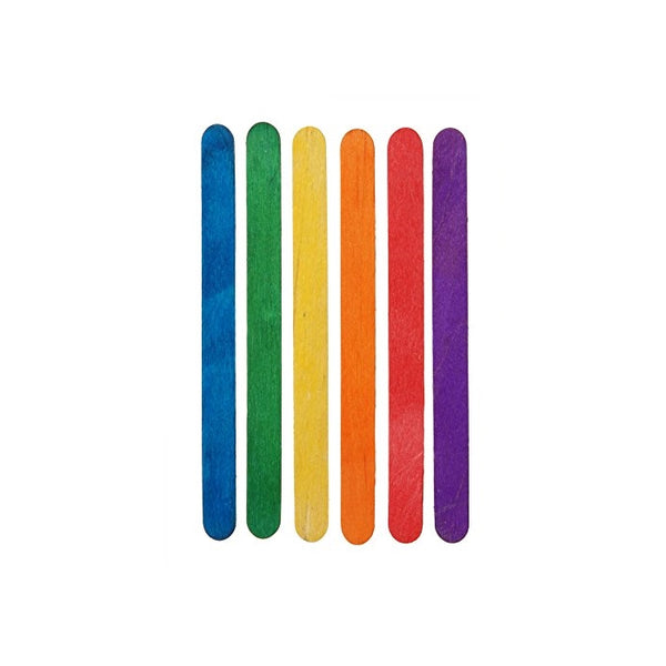 Darice 9166-03 Colored Wood Craft Sticks