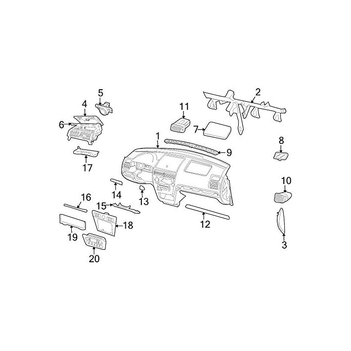 Ford 5F9Z-7406162-AAD - LATCH ASY - STOWAGE