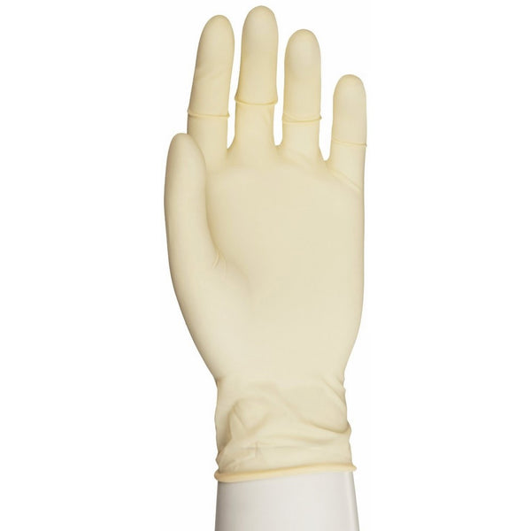 Microflex Diamond Grip Latex Glove, Powder Free, 9.6" Length, 6.3 mils Thick, Large (Pack of 100)