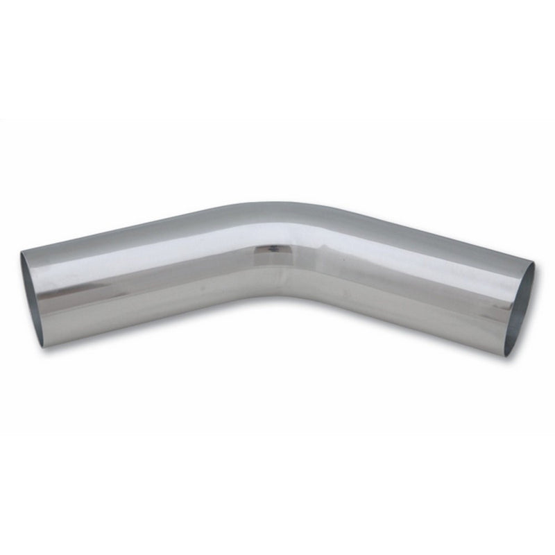 Vibrant 2875 Polished Aluminum 45 Degree Bend