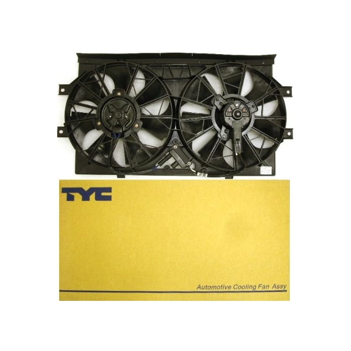 TYC 620720 Ford Focus Replacement Radiator/Condenser Cooling Fan Assembly
