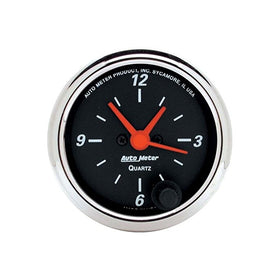 Auto Meter 1484 Designer Black Clock