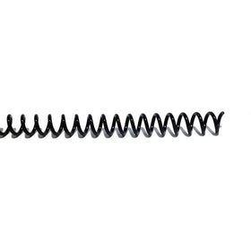 6mm (1/4") Black Coil Bindings (Qty 100)