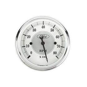 Auto Meter 880088 3-1/8" 8000 RPM Incandescent Flood Lit Tachometer Gauge for Ford
