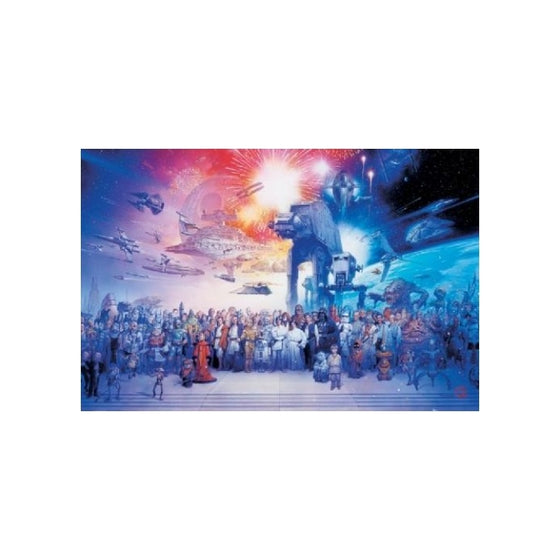 Trends International Star Wars Galaxy Wall Poster 22.375" x 34"