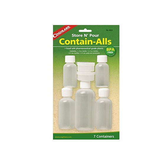 Coghlan's Store and Pour Contain-Alls Plastic Containers