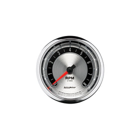 Auto Meter 1298 American Muscle 3-3/8" 8000 RPM In-Dash Tachometer Gauge