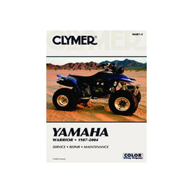 Clymer Repair Manual for Yamaha ATV YFM350 Warrior 87-04