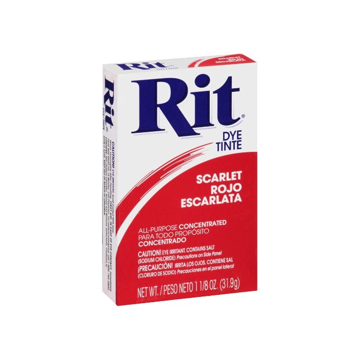 Rit All-Purpose Powder Dye, Scarlet