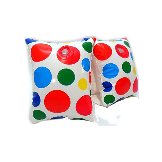 Play Day Aegs 3-6 Inflatable Water Wings White Polka Dots