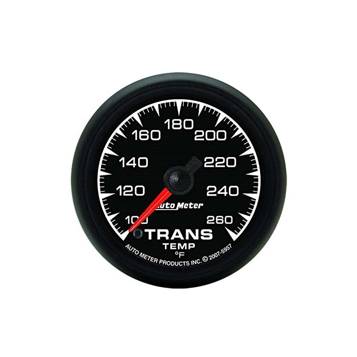 Auto Meter 5957 ES 2-1/16" 100-260 F Full Sweep Electric Transmission Temperature Gauge