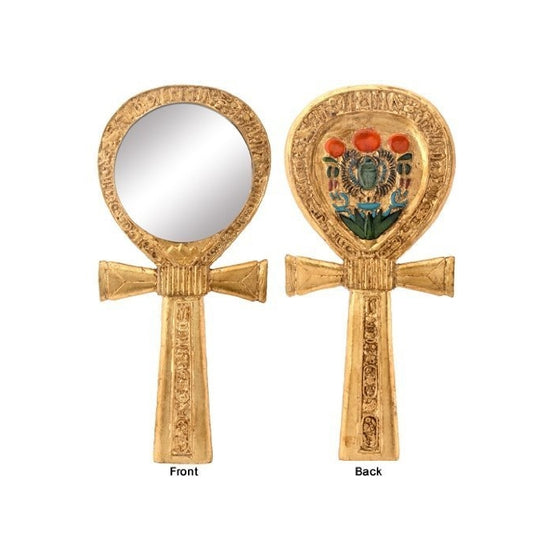 Ankh Egyptian Mirror Collectible Egypt God Religious Symbol Figure