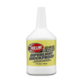 Red Line 58504 SuperLight ShockProof Gear Oil, 75W90 - 1 Quart Bottle
