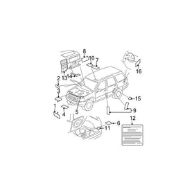 Mopar - Jack None - Part# 52014439AA