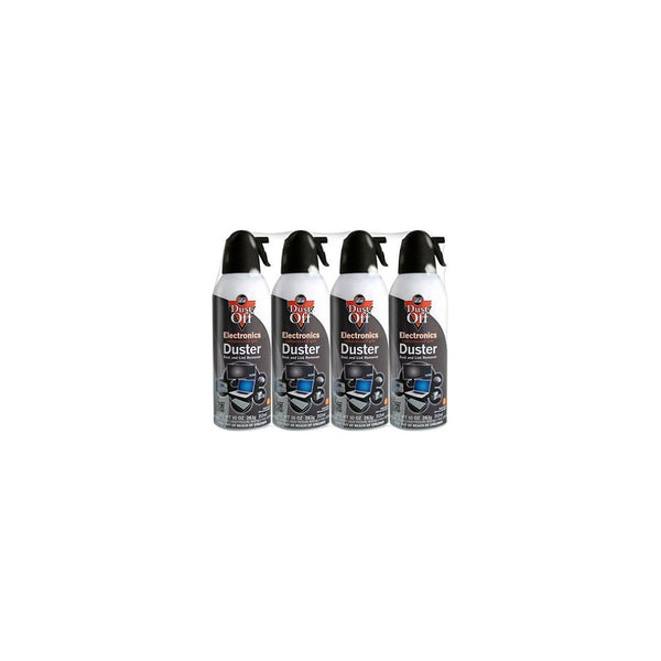 Dust-Off Compressed Gas Duster, Pack of 4