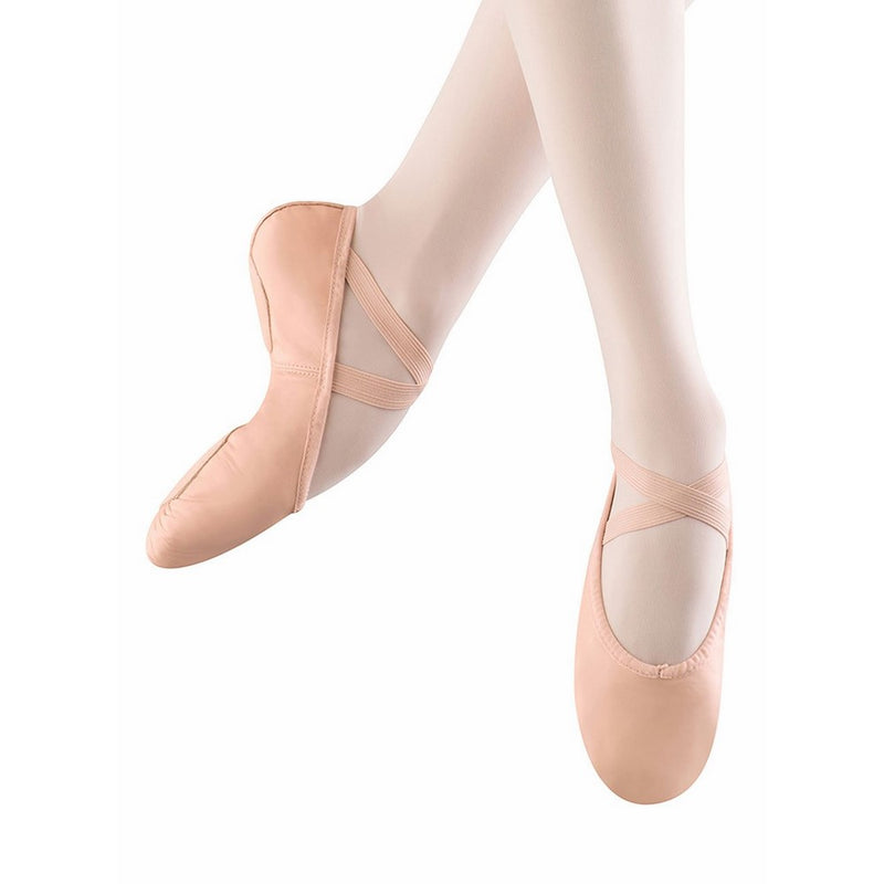 Bloch Dance Women's Prolite II Leather Ballet Slipper, Pink, 6.5 B US
